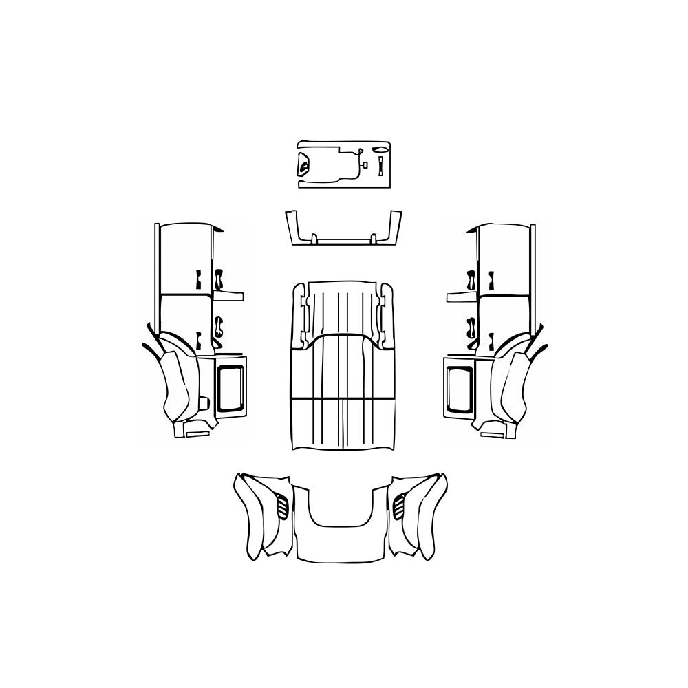 Pre-Cut PPF Ford Bronco 4 Door Raptor 2024 - PPF-Kits