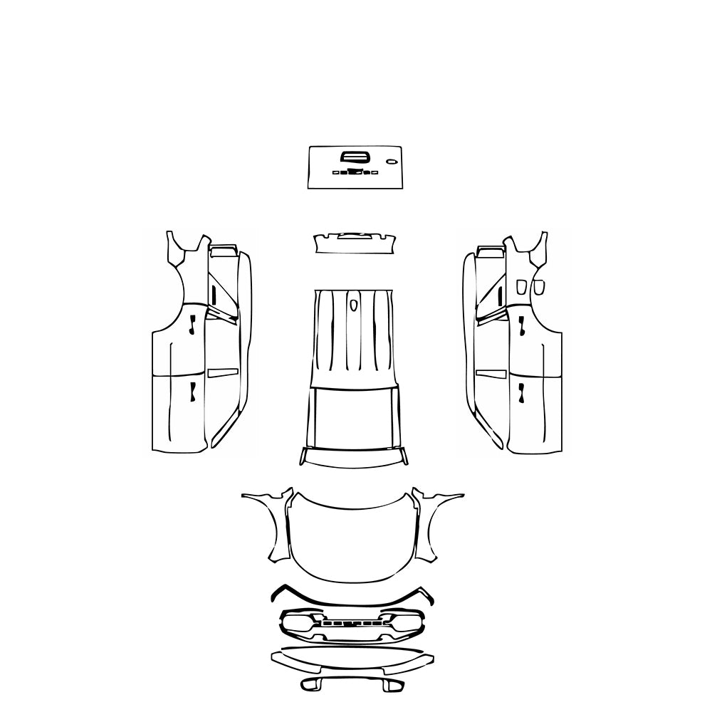 Pre-Cut PPF Ford Bronco Sport Heritage Limited 2022 - PPF-Kits