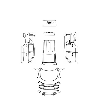 Pre-Cut PPF Ford Bronco Sport Heritage Limited 2022 - PPF-Kits