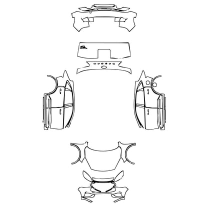 Pre-Cut PPF Ford Escape (CN) Luxury 2022 - PPF-Kits