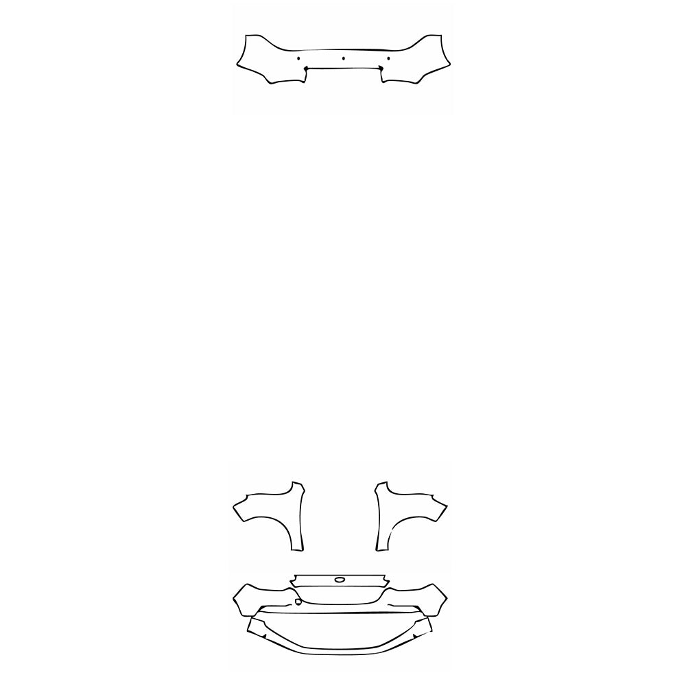 Pre-Cut PPF Ford Escort Luxury 2020 - PPF-Kits