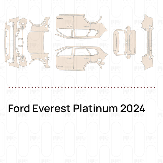 Pre-Cut PPF Ford Everest Platinum 2024