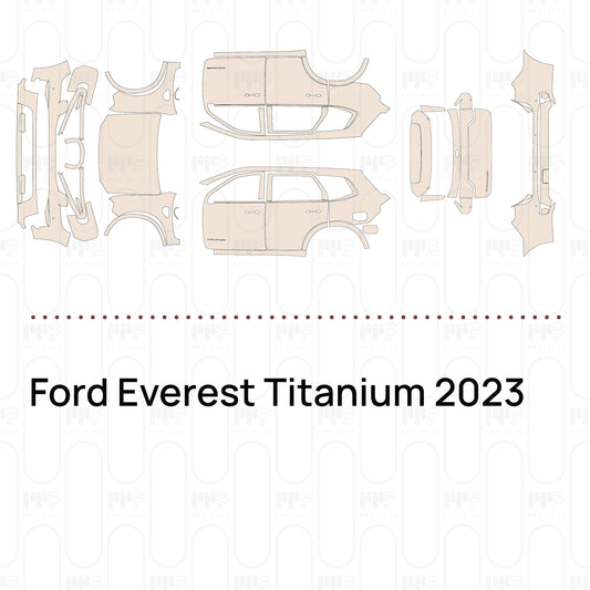 Pre-Cut PPF Ford Everest Titanium 2023