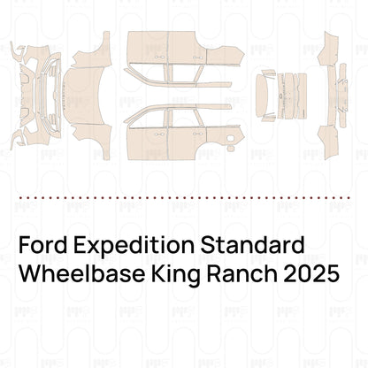 Pre-Cut PPF Ford Expedition Standard Wheelbase King Ranch 2025