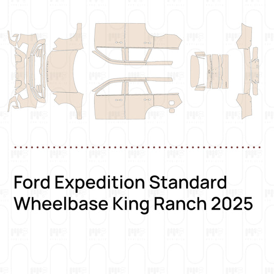 Pre-Cut PPF Ford Expedition Standard Wheelbase King Ranch 2025