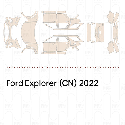 Pre-Cut PPF Ford Explorer (CN) 2022
