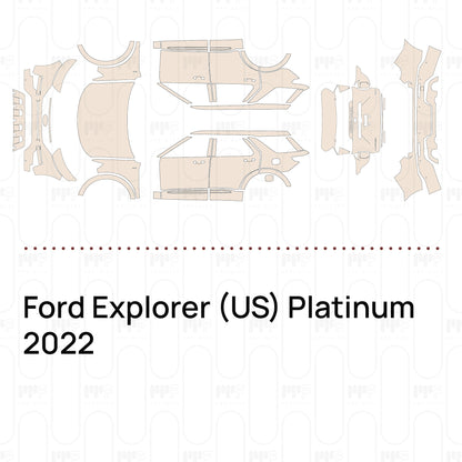 Pre-Cut PPF Ford Explorer (US) Platinum 2022