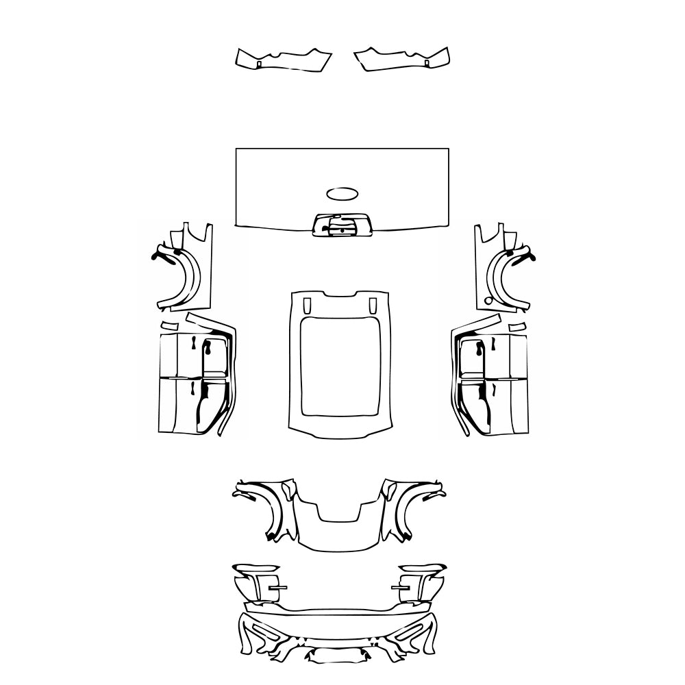 Pre-Cut PPF Ford F-150 Raptor R 2025 - PPF-Kits