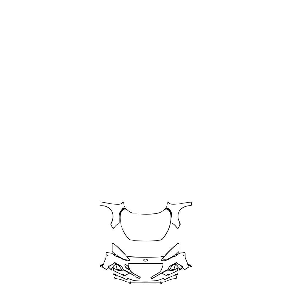 Pre-Cut PPF Ford Focus Hacthback ST 2021 - PPF-Kits