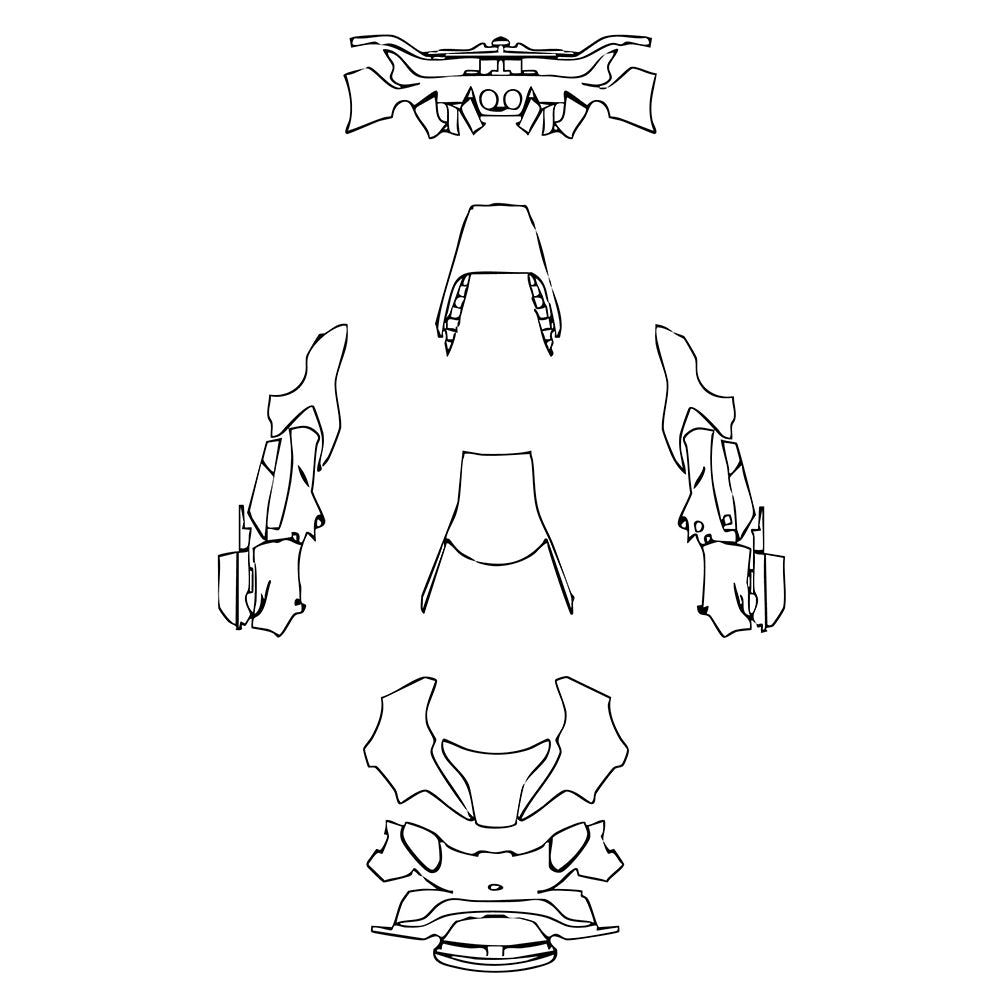 Pre-Cut PPF Ford GT 2021 - PPF-Kits