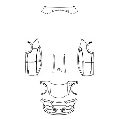 Pre-Cut PPF Ford Mach-E GT 2024 - PPF-Kits