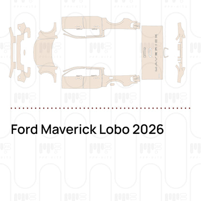 Pre-Cut PPF Ford Maverick Lobo 2026