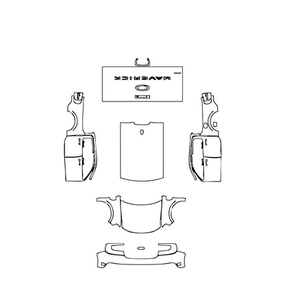 Pre-Cut PPF Ford Maverick XLT 2024 - PPF-Kits
