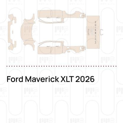 Pre-Cut PPF Ford Maverick XLT 2026