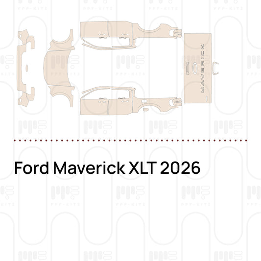 Ford Maverick XLT 2026 – Pre-Cut PPF