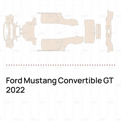 Pre-Cut PPF Ford Mustang Convertible GT 2022