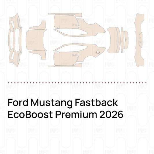 Pre-Cut PPF Ford Mustang Fastback EcoBoost Premium 2026