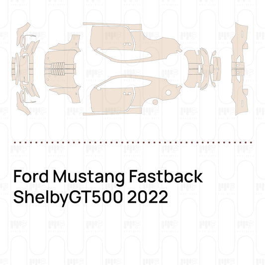 Pre-Cut PPF Ford Mustang Fastback ShelbyGT500 2022
