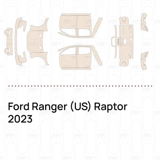 Pre-Cut PPF Ford Ranger (US) Raptor 2023