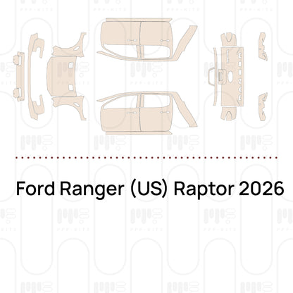 Pre-Cut PPF Ford Ranger (US) Raptor 2026