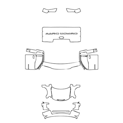 Pre-Cut PPF Ford Super Duty F-250 Regular Cab XL 2021 - PPF-Kits