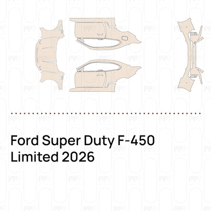 Pre-Cut PPF Ford Super Duty F-450 Limited 2026