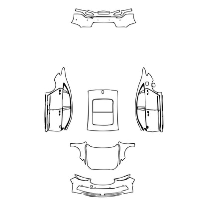 Pre-Cut PPF Ford Taurus Base 2021 - PPF-Kits