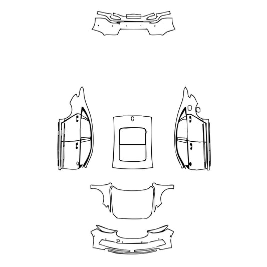 Pre-Cut PPF Ford Taurus Base 2021 - PPF-Kits