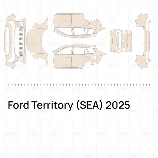 Pre-Cut PPF Ford Territory (SEA) 2025