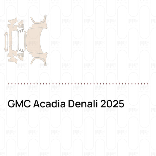 Pre-Cut PPF GMC Acadia Denali 2025