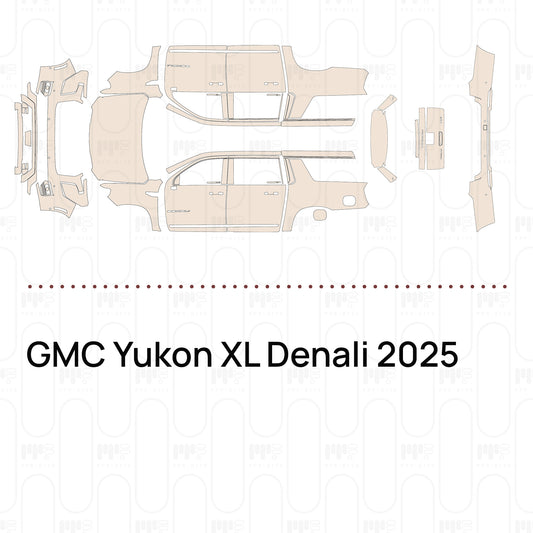 Pre-Cut PPF GMC Yukon XL Denali 2025