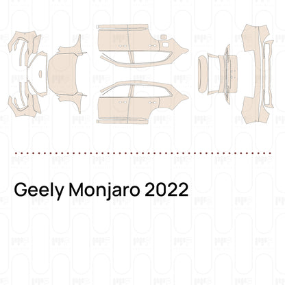 Pre-Cut PPF Geely Monjaro 2022