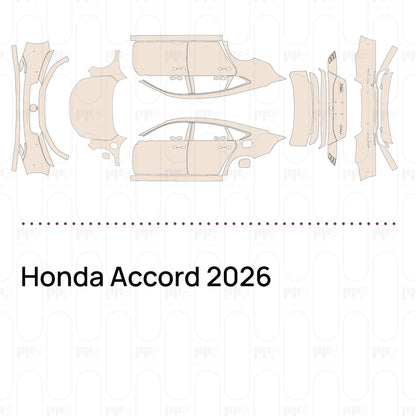 Pre-Cut PPF Honda Accord 2026