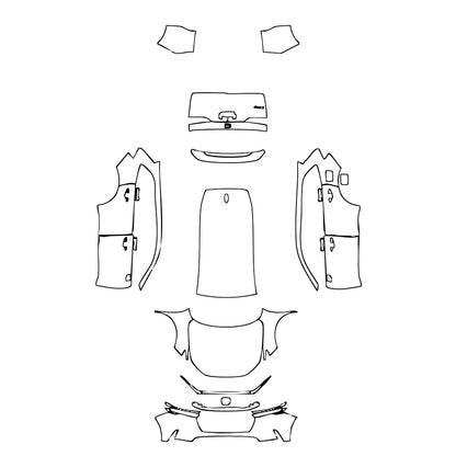 Pre-Cut PPF Honda CR-V 2023 - PPF-Kits