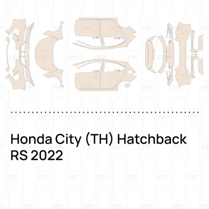 Pre-Cut PPF Honda City (TH) Hatchback RS 2022