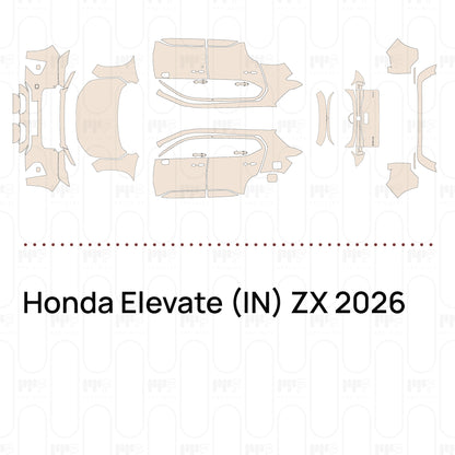 Pre-Cut PPF Honda Elevate (IN) ZX 2026