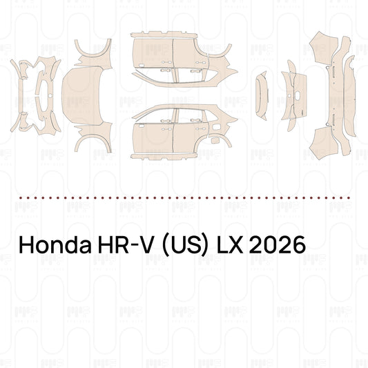Pre-Cut PPF Honda HR-V (US) LX 2026