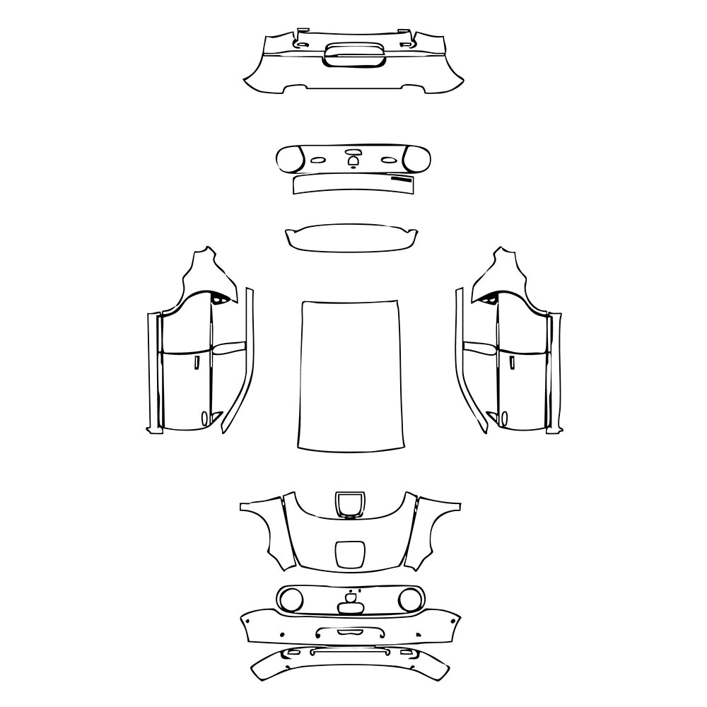 Pre-Cut PPF Honda Honda e Advance 2023 - PPF-Kits