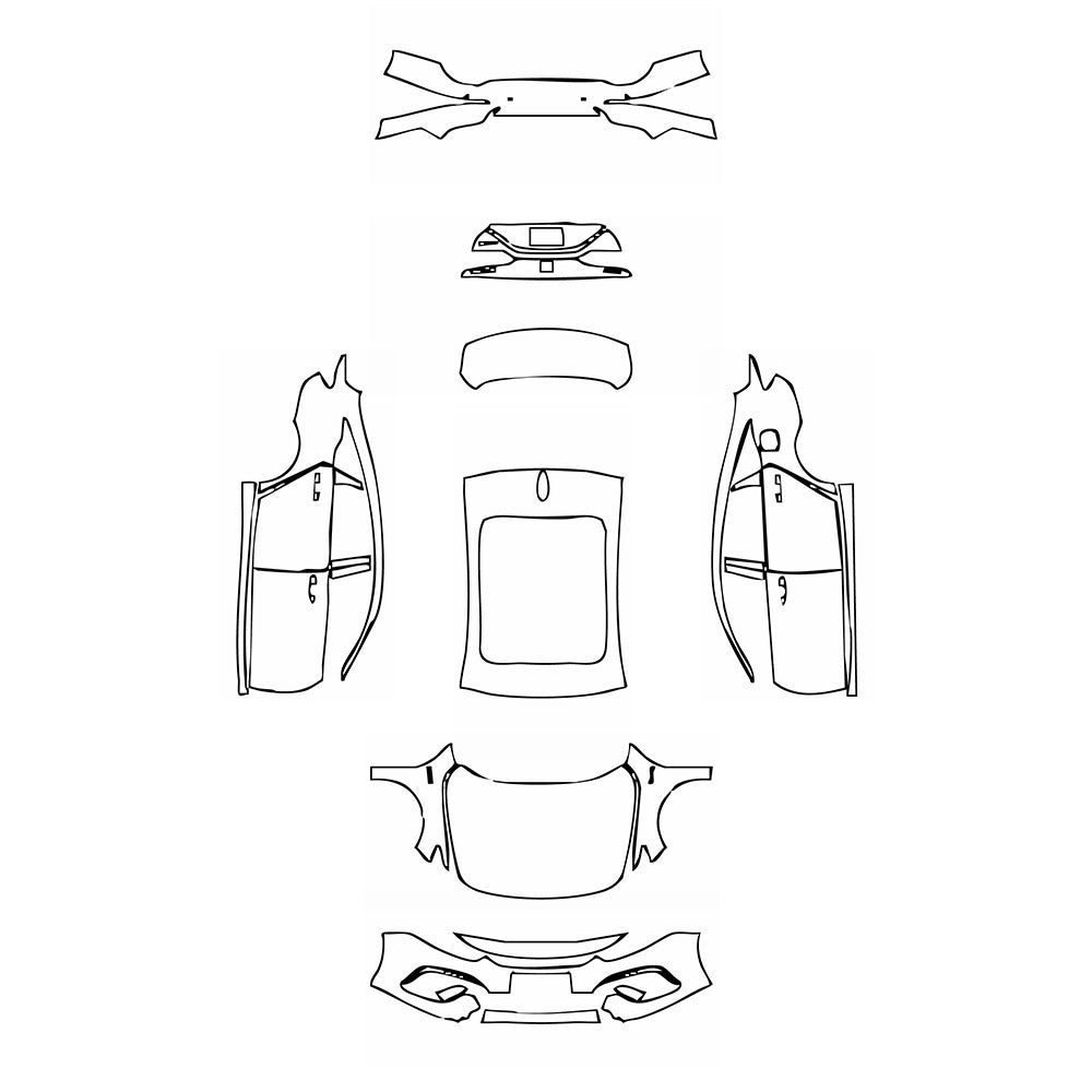 Pre-Cut PPF Honda Inspire 2019 - PPF-Kits