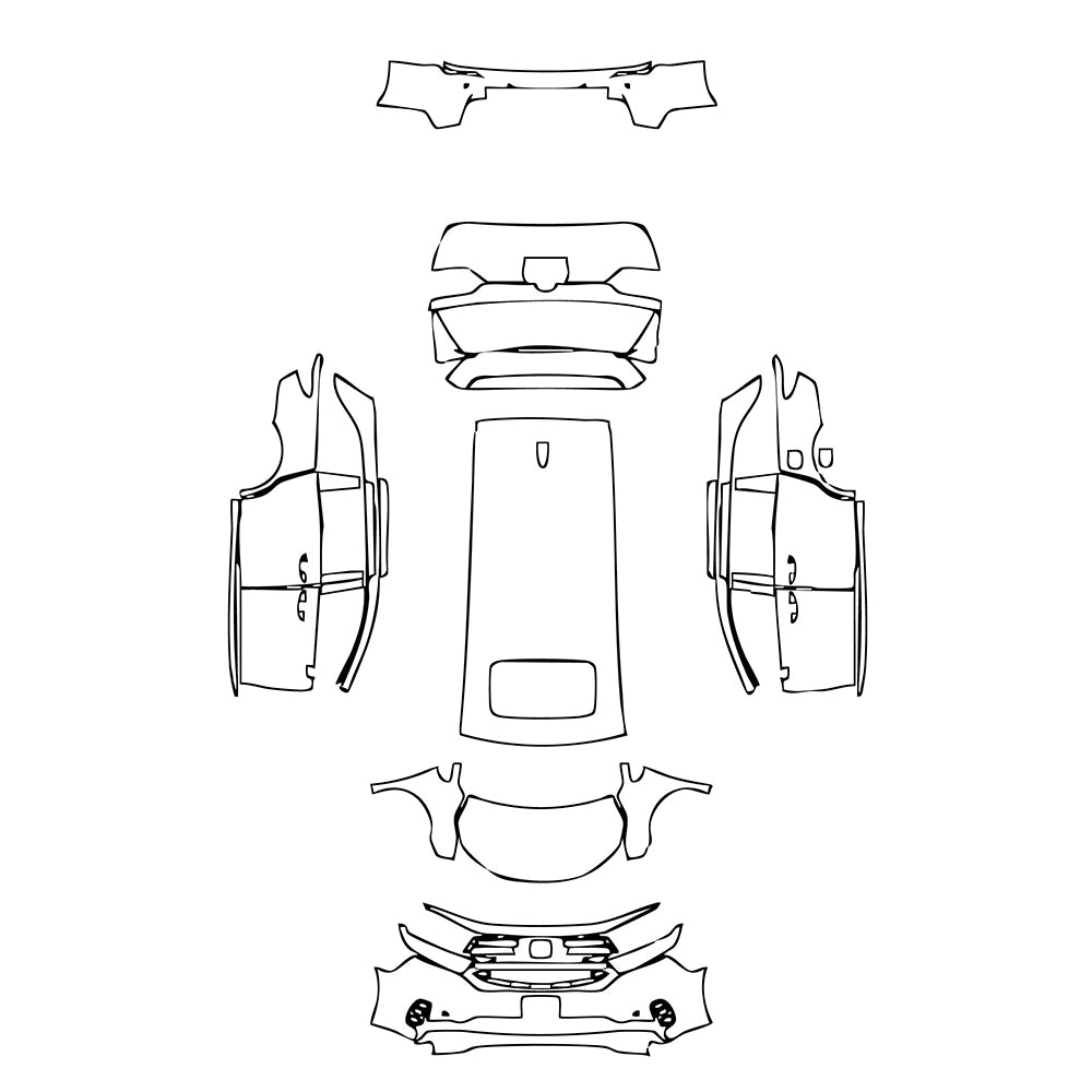 Pre-Cut PPF Honda Odyssey 2022 - PPF-Kits