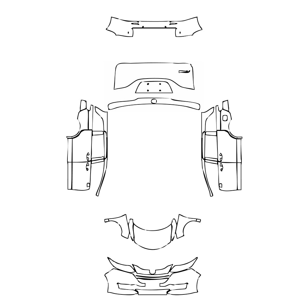 Pre-Cut PPF Honda Odyssey (CN) 2016 - PPF-Kits