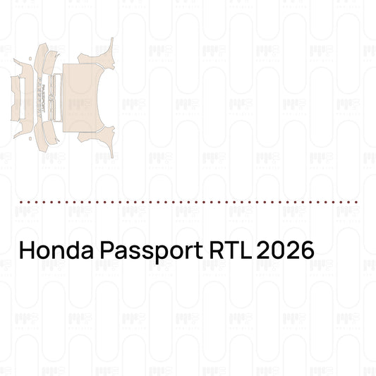 Pre-Cut PPF Honda Passport RTL 2026