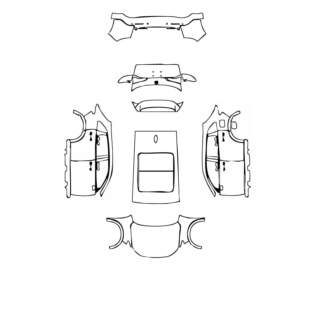 Pre-Cut PPF Honda ZR-V (EU) Base 2022 - PPF-Kits