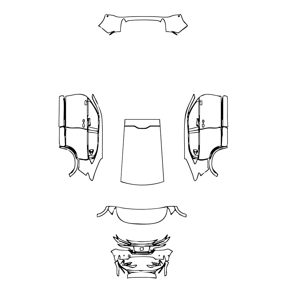 Pre-Cut PPF Honda e:NY1 2023 - PPF-Kits