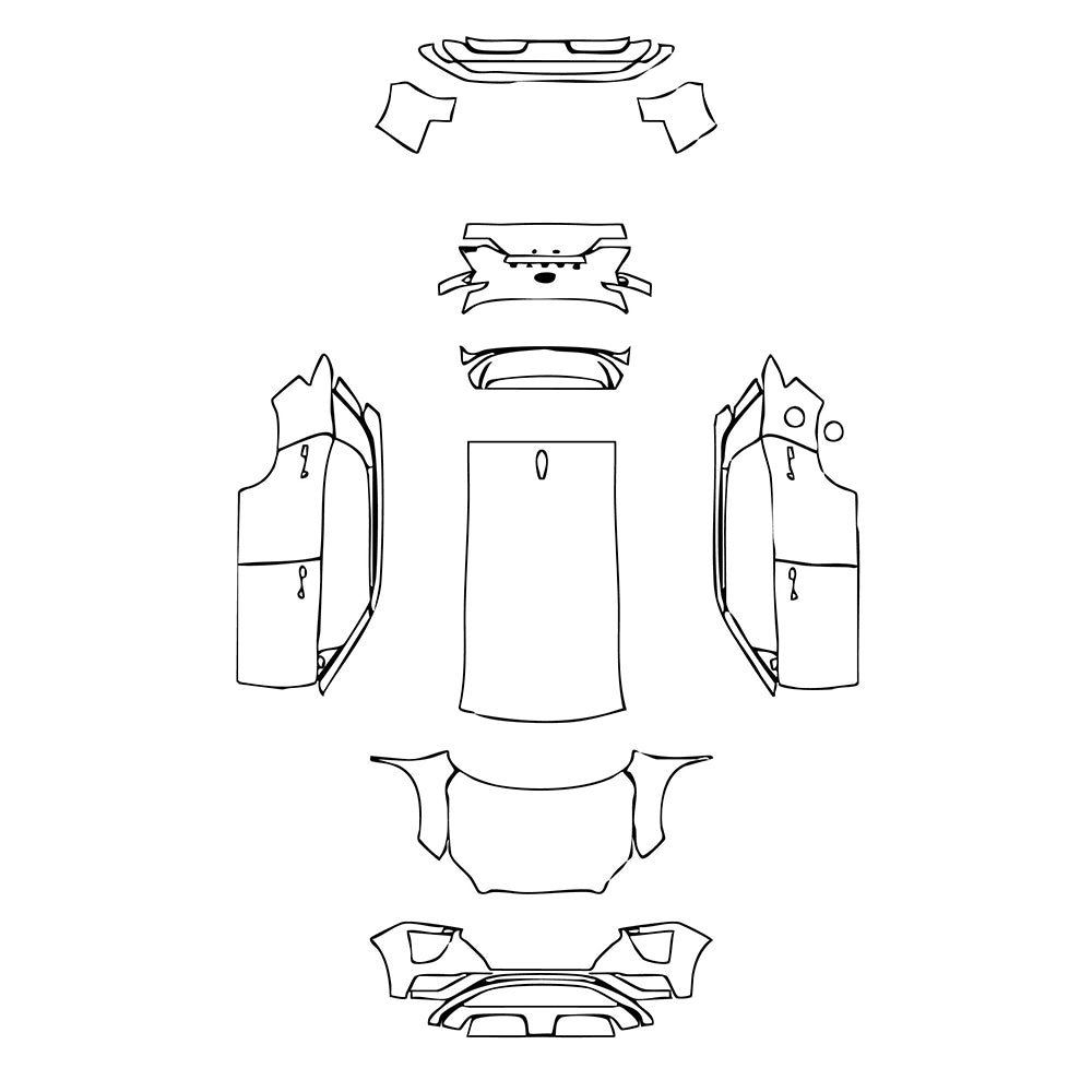 Pre-Cut PPF Hyundai Creta (BR) 2022 - PPF-Kits