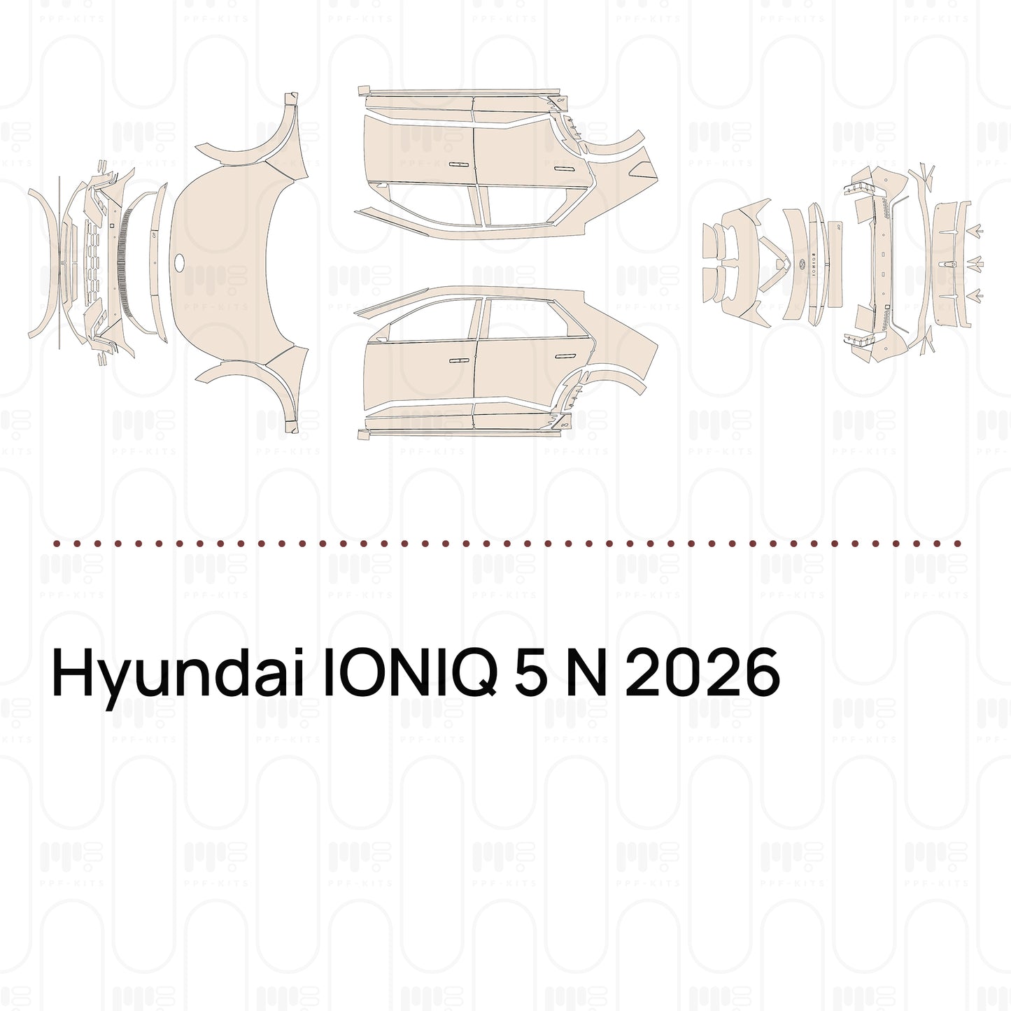 Pre-Cut PPF Hyundai IONIQ 5 N 2026
