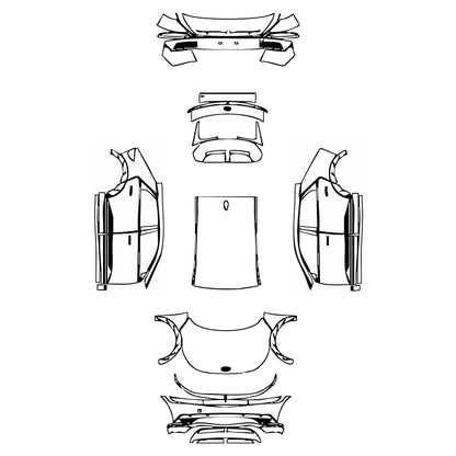 Pre-Cut PPF Hyundai IONIQ 5 (US) 2024 - PPF-Kits
