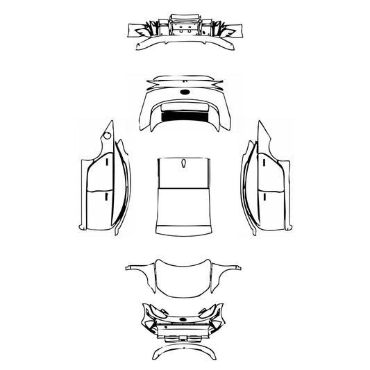 Pre-Cut PPF Hyundai IONIQ 6 (US) Limited 2024 - PPF-Kits