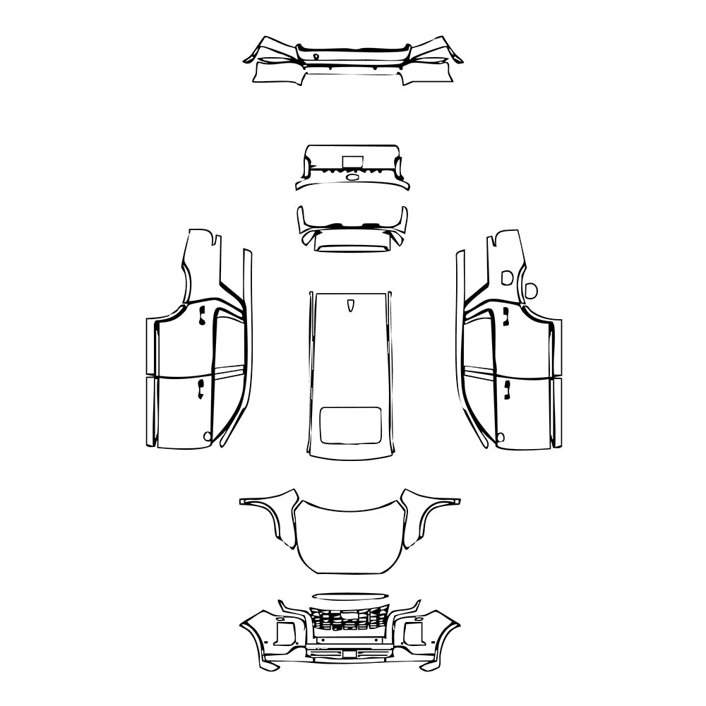 Pre-Cut PPF Hyundai Palisade Calligraphy 2024 - PPF-Kits