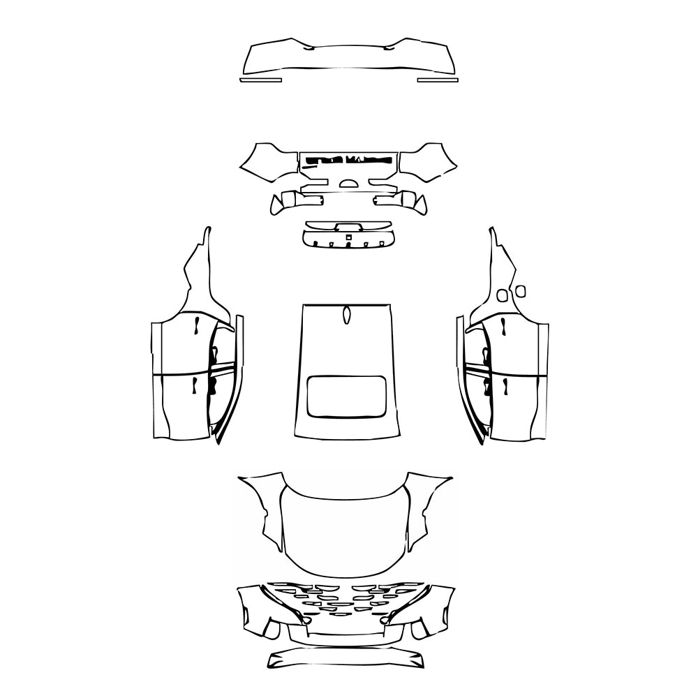 Pre-Cut PPF Hyundai Santa Cruz SEL 2022 - PPF-Kits